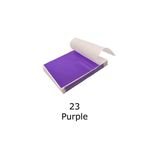 Profisher Varak Kaplama Yaprak Metalik Folyo 9x9cm 10lu 23 Purple R5799F-23