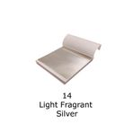 Profisher Varak Kaplama Yaprak Metalik Folyo 9x9cm 10lu Paket 14 Light Fragrant Silver R5799F-14