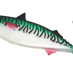 Profısher Yarık Karın Yeşil Silikon Sahte Yayın Avı Yem 28 Cm 67 Gr