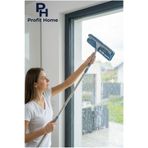 Profit Home Mandallı Bez Takılabilir Uzayabilir Cam Çekçek, Yüksek Cam Silme Aparatı Cam Silecek