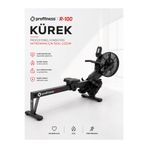 Profitness R-100 Profesyonel Hava Dirençli Kürek Makinesi – Tam Vücut Kardiyo ve Kondisyon Antrenmanı