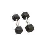 Proforce 45 kg Siyah Çelik Ağırlık Metal Tutma Yerlerine Sahip Dambıl