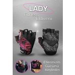 Proforce Kadın Fitness Body Eldiveni Lady M - Siyah