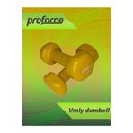 Proforce Vinil Kaplı İçi Çelik Döküm 1 kg Dambıl