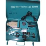 Profosyonel Pprc Pvc Boru Kaynak Makinası 2000 Watt 20-40 Mm Makaslı Hkt 865