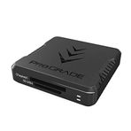 ProGrade Digital CFexpress Tip B ve SD UHS-II Çift Yuvalı Hafıza Kartı Okuyucu | Profesyonel Film Yapımcıları, Fotoğrafçılar ve İçerik Oluşturucular için USB 3.2 Gen 2