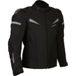 Prohel Colombia Su Geçirmez 4 Mevsim Motosiklet Montu Siyah Dayanıklı Polyester Malzeme - 4XL