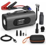 Prohummer Enshall ENS001 Jump Starter - 10 In 1 12000 Mah Araç Akü Takviye Cihazı Hava Kompresörü Powerbank Süpürge LED Fener