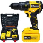 Prohummer PH-SM021 78VF Darbeli Çift Akülü Sarı Vidalama Matkap
