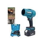 Prohummer Ph280 Kömürsüz Çift Akülü Hava Üfleme Makinesi 36V 5Ah (Mavi)