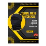 PROHUNTER Siyah Kar Maskesi Termal Kışlık Bere Boyunluk Motorcu Kask Bere Unisex Balaklava