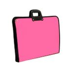 Proje Çantası Pembe Askılı Proje Çantası 35x50 cm