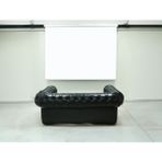 Projeksiyon Perdesi Manuel 220*220 Pvc Mat Beyaz - 220 cm genişlik 220 cm yükseklik
