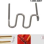 Prolektro 1000 Adet 0,8Mm Dalgalı Tip Plastik Kaynak Zımba Teli