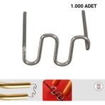 Prolektro 1000 Adet 0,8Mm Dalgalı Tip Plastik Kaynak Zımba Teli