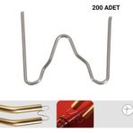 Prolektro 200 Adet 0,8 Mm Dış Köşe Plastik Kaynak Zımba Teli