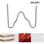 Prolektro 500 Adet 0,8 mm Dış Köşe M Tip Plastik Kaynak Zımba Teli