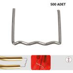 Prolektro 500 Adet 0,8 mm Düz Tip Dalgalı Kaynak Zımba Teli