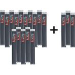 Prolektro Pa Siyah Geniş Plastik Kaynak Elektrodu-15 Paket Alana 3 Paket Elektrot