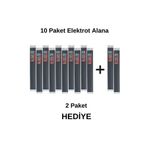 Prolektro S (Abs) Siyah Geniş Plastik Kaynak Elektrodu-10 Paket Alana 2 Paket Elektrot Hediye