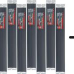 Prolektro S (Abs) Siyah İnce Plastik Kaynak Elektrodu-10 Paket Alana 2 Paket Elektrot