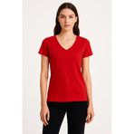 PROLET V Yaka Kadın T-Shirt
