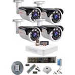 Prolife 4 Kameralı Yeni Nesil Yüz Tanımalı Insan Yüzü Eşgal Fotoğrafı Çeken 5 Mp Sony Full HD Ultra Üstün Kalite Güvenlik Kamerası Seti