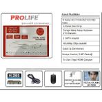 Prolife PR808 8 Kanal Xmeye Yüz Tanımalı Profesyonel Kayıt Cihazı (Harddisksiz)