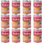 Proline 12x395 gr Et Parçacıklı Tavuklu ve Ciğerli Yetişkin Kedi Konservesi