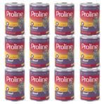 Proline 12x400 gr Dana Etli Sos İçinde Et Parçacıklı Yetişkin Kedi Konserve