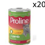 Proline 20x400 gr Kuzu Etli Yetişkin Kedi Konservesi
