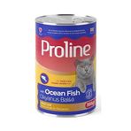 Proline 395 gr Okyanus Balıklı Pate Et Parçalı Kedi Konservesi