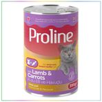 Proline 395 gr Parça Kuzu ve Havuçlu Ezme Yetişkin Kedi Konservesi