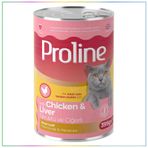 Proline 395 gr Parça Tavuk Etli ve Ciğerli Ezme Yetişkin Kedi Konservesi