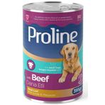 Proline 395 gr Pate İçinde Et Parçacıklı Dana Etli Yetişkin Köpek Konservesi