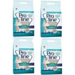 Proline 5 lt x 4 Topaklaşan Kedi Kumu Marsilya Sabunu Kokulu Doğal İçerik ile Minimum Tozlanma