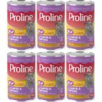 Proline 6x395 gr Kuzu Etli ve Havuçlu Pate Et Parçalı Kedi Konservesi