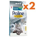 Proline Actived Carbon Topaklanan Doğal 10x2 lt Kedi Kumu