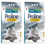 Proline Aktif Karbonlu 2x10 lt Kokusuz Topaklanan Kedi Kumu