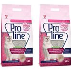Proline Bebek Pudralı Bentonit Kedi Kumu 20 lt Topaklanan İnce Tane ile Temiz ve Kolay Kullanım