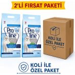 Proline Bentonit Kedi Kumu Sabun Kokulu 10Lt*2 Özel Koli Paket