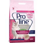 Proline Doğal Bentonit Topaklanan Bebek Pudralı KALIN Taneli Kedi Kumu 10 Lt