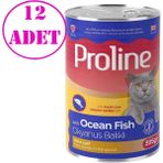 Proline Kedi Konserve Maması Pate Okyanus Balıklı 395 Gr 12 Ad