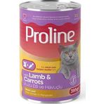 Proline Kuzu Etli ve Havuçlu Pate İçinde Et Parçacıklı 6x395 gr Konserve Yetişkin Kedi Maması