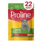 Proline Pouch Kuzu Etli Yaş Kedi Maması 12X85 G - 22
