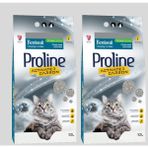 Proline Pro Line Aktif Karbonlu Topaklanan Kedi Kumu 10LT 4 Adet