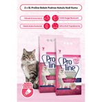 Proline Proline Bebek Pudralı Bentonit Topaklanan Kedi Kumu 5 Lt X 2 Adet