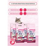 Proline Proline Bentonit Bebek Pudralı Topaklaşan Kedi Kumu 5 Litre 4 Adet
