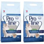 Proline. Proline Süper Topaklanan Bentonit Kedi Kumu 5 lt 2 Adet