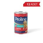 Proline Sos İçinde Et Parçacıklı Kuzu Etli 12x400 gr Yetişkin Köpek Konservesi